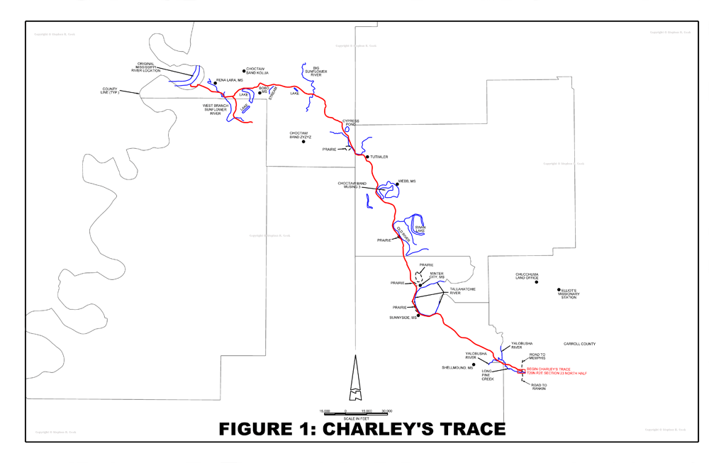 MUSING 4 FIGURE 1 - CHARLEY'S TRACE - CHOCTAW PROPERTIES